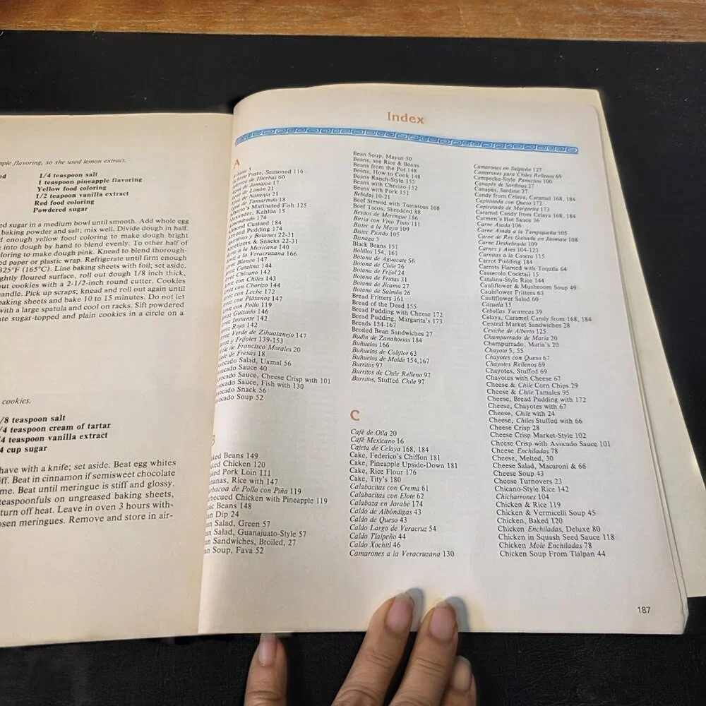 Mexican Cookery Cookbook By Barbara Hansen Paperback Vintage 1980's